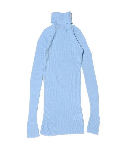 ANNA SUI NYC（アナ スイ エヌ ワイ シー）の「ANNA SUI NYC シースルー リブ タートル ニットトップス 【SP】（ニット/セーター・レディース・ホワイト/ブラック/ブルー/レッド・FREE）」の3枚目の写真