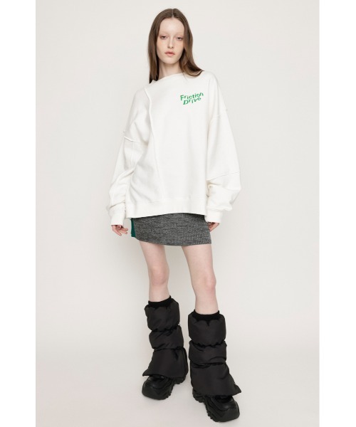 SLY（スライ）の「IN SIDE OUT OVER SW TOPS イン サイド アウト 