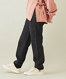 CUBE SUGAR | 10オンスストレッチデニム裏起毛ジョガーパンツ(デニムパンツ)