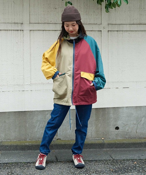 CUBE SUGAR（キューブシュガー）の「10オンスストレッチデニム裏起毛ジョガーパンツ（デニムパンツ・レディース・インディゴブルー/ブラック/マルチ・M/S）」の10枚目の写真