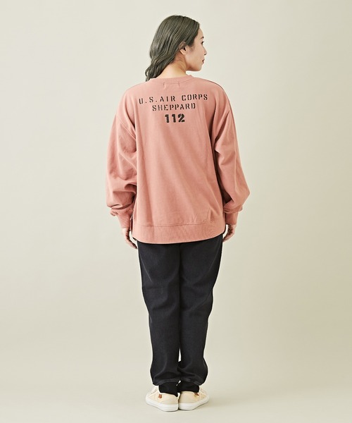 CUBE SUGAR（キューブシュガー）の「10オンスストレッチデニム裏起毛ジョガーパンツ（デニムパンツ・レディース・インディゴブルー/ブラック/マルチ・M/S）」の7枚目の写真