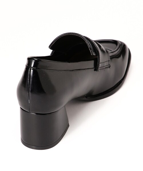 FREE'S MART（フリーズマート）の「ヒールローファー（ローファー・レディース・ベージュ/ブラック・MEDIUM/SMALL）」の16枚目の写真