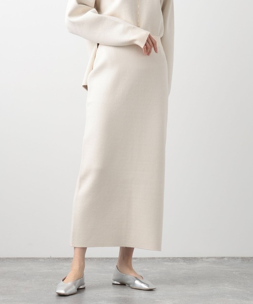 BARNYARDSTORM（バンヤードストーム）の「リバーシブルニットスカート（スカート・レディース・ピンク/ブラック/オフホワイト・1/0）」の2枚目の写真