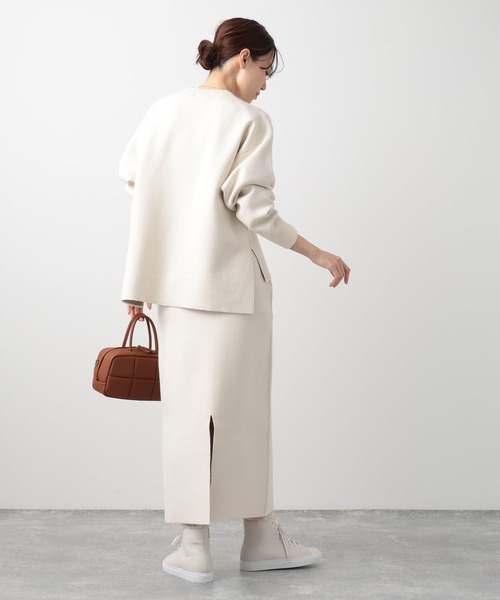 BARNYARDSTORM（バンヤードストーム）の「リバーシブルニットスカート（スカート・レディース・ピンク/ブラック/オフホワイト・1/0）」の5枚目の写真