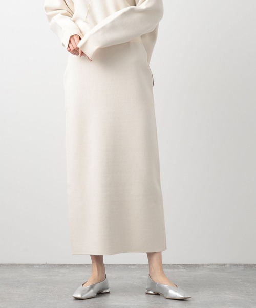 BARNYARDSTORM（バンヤードストーム）の「リバーシブルニットスカート（スカート・レディース・ピンク/ブラック/オフホワイト・1/0）」の6枚目の写真