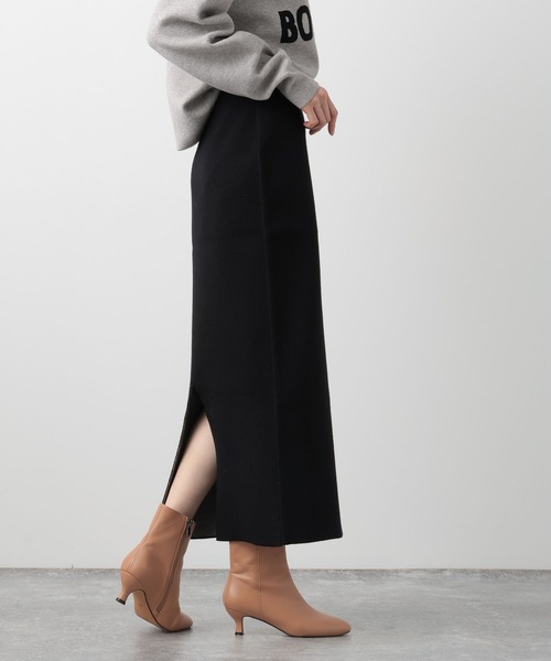 BARNYARDSTORM（バンヤードストーム）の「リバーシブルニットスカート（スカート・レディース・ピンク/ブラック/オフホワイト・1/0）」の12枚目の写真