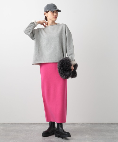 BARNYARDSTORM（バンヤードストーム）の「リバーシブルニットスカート（スカート・レディース・ピンク/ブラック/オフホワイト・1/0）」の13枚目の写真