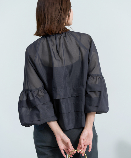 IENA（イエナ）の「オーガンタックブラウス（シャツ/ブラウス）」 - WEAR