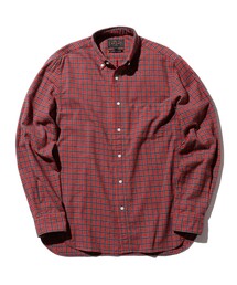 BEAMS PLUS | フランネル ミニチェック ボタンダウン シャツ(シャツ/ブラウス)