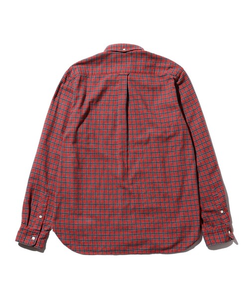 BEAMS PLUS（ビームスプラス）の「フランネル ミニチェック ボタンダウン シャツ（シャツ/ブラウス・メンズ・レッド/ブルー/イエロー・XS/XL/L/M/S）」の14枚目の写真