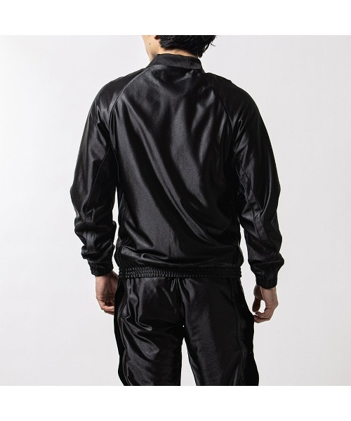 Reebok（リーボック）の「バスケットボール ウォームアップ ジャケット / BB WARM UP JKT（ナイロンジャケット・メンズ・ブラック/ブルー系その他・MEDIUM/LARGE/X-LARGE/XX-LARGE/X-SMALL/SMALL）」の4枚目の写真