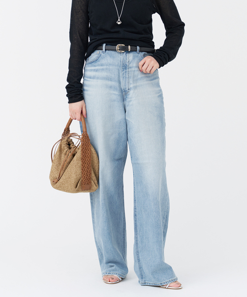 YANUK/ヤヌーク JOAN ルーズストレートデニム（デニムパンツ）｜IENA