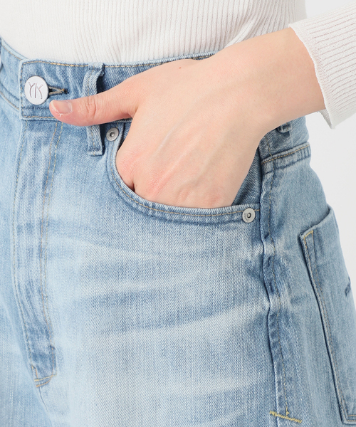 YANUK/ヤヌーク JOAN ルーズストレートデニム（デニムパンツ）｜IENA