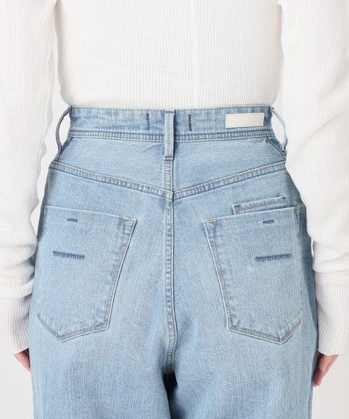 YANUK/ヤヌーク 別注 JOAN OBK ルーズストレートデニム IENA YANUK/ヤヌーク JOAN ルーズストレートデニム（デニムパンツ