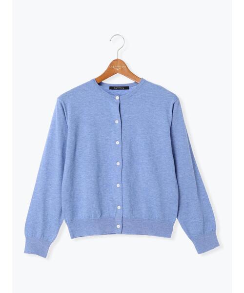 Lugnoncure(ルノンキュール)の「もちもちクルーネックカーディガン(カーディガン/ボレロ・レディース・ブラック/オレンジ/ブルー/グレー・F)」の16枚目の写真