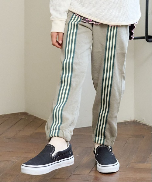 HOGAN RANCH WEAR(ホーガンランチウエア)の「ミニ裏毛フロントラインロングパンツ(80~130cm)(その他パンツ・キッズ・ライトブルー/グレー/ライム・90/100/110/120/80/130/95)」の2枚目の写真