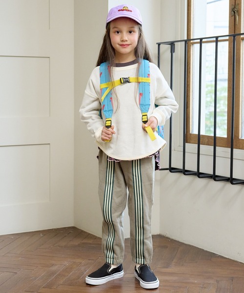 HOGAN RANCH WEAR(ホーガンランチウエア)の「ミニ裏毛フロントラインロングパンツ(80~130cm)(その他パンツ・キッズ・ライトブルー/グレー/ライム・90/100/110/120/80/130/95)」の10枚目の写真