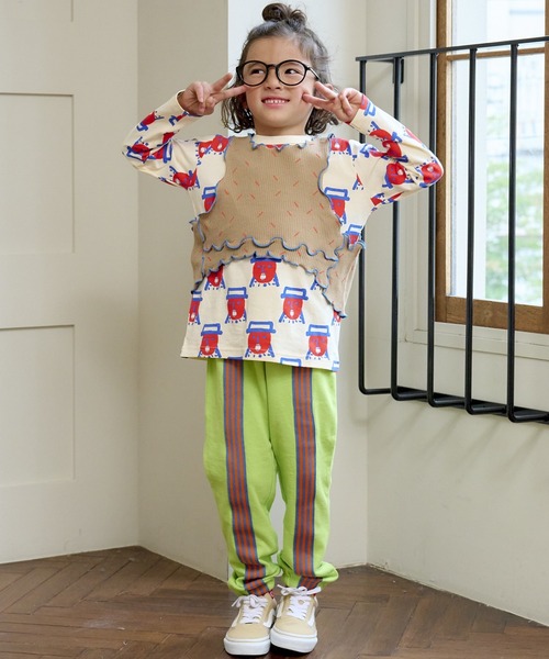 HOGAN RANCH WEAR(ホーガンランチウエア)の「ミニ裏毛フロントラインロングパンツ(80~130cm)(その他パンツ・キッズ・ライトブルー/グレー/ライム・90/100/110/120/80/130/95)」の20枚目の写真