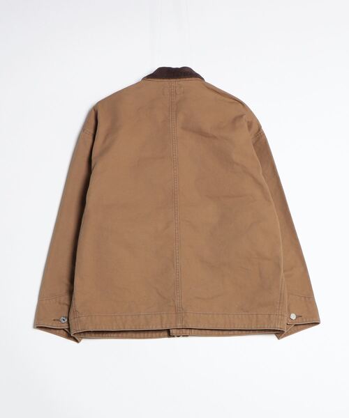 A BATHING APE（アベイシングエイプ）の「WASHED DUCK COVERALL（カバーオール・メンズ・ベージュ・X-LARGE/MEDIUM/LARGE/XX-LARGE/SMALL）」の4枚目の写真