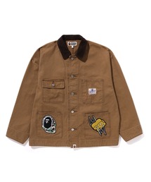 A BATHING APE | WASHED DUCK COVERALL(カバーオール)