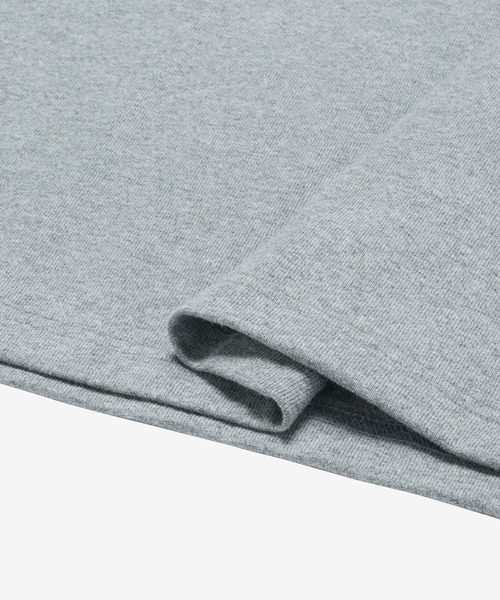 THE NORTH FACE(ザノースフェイス)の「THE NORTH FACE/ザ・ノース・フェイス S/S GEO SQUARE LOGO TEE/ショートスリーブジオスクエアロゴティー半袖Tee フロッキープリント NT32451(Tシャツ/カットソー・メンズ・オフホワイト/ブラック/ブルーグリーン/グレー・XL/L/M/S)」の7枚目の写真
