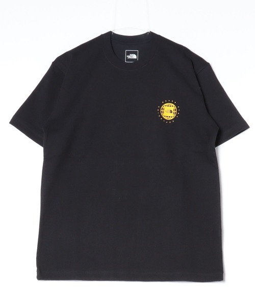 THE NORTH FACE(ザノースフェイス)の「THE NORTH FACE/ザ・ノース・フェイス S/S GEO SQUARE LOGO TEE/ショートスリーブジオスクエアロゴティー半袖Tee フロッキープリント NT32451(Tシャツ/カットソー・メンズ・オフホワイト/ブラック/ブルーグリーン/グレー・XL/L/M/S)」の15枚目の写真