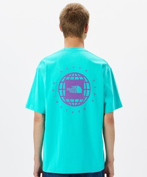 新品未使用 L】ノースフェイス ショートスリーブジオ TNF ロゴティー THE NORTH FACE（ザノースフェイス）の「THE NORTH  FACE /ザ・ノース・フェイス S/S GEO Square Logo Tee ショートスリーブジオスクエアロゴティー NT32451（Tシャツ/ カットソー）」 - WEAR [ザノースフェイス] 半袖 カットソー Tシャツ ショートスリーブジオスクエアロゴティー ユニセックス NT32451