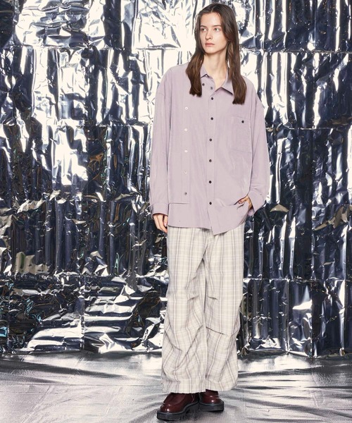MAISON SPECIAL(メゾンスペシャル)の「《UNISEX》【LIMITED EDITION】Snow Wide Pants/スノーワイドパンツ【MAISON SPECIAL/メゾンスペシャル】■セットアップ対応■(その他パンツ・メンズ・ダークブラック/グレー/ブラック/ベージュ/チャコールグレー/マルチ・1/0)」の17枚目の写真