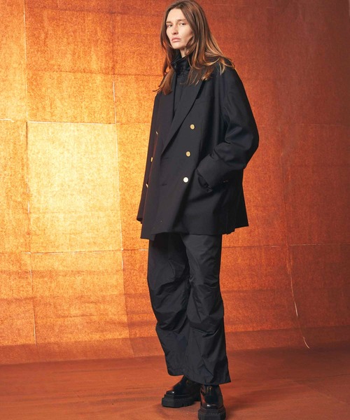 MAISON SPECIAL(メゾンスペシャル)の「《UNISEX》【LIMITED EDITION】Snow Wide Pants/スノーワイドパンツ【MAISON SPECIAL/メゾンスペシャル】■セットアップ対応■(その他パンツ・メンズ・ダークブラック/グレー/ブラック/ベージュ/チャコールグレー/マルチ・1/0)」の14枚目の写真