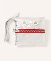 RIPANI（リパーニ）の「【RIPANI】レザーチャームポーチ(Q47901)（ポーチ）」