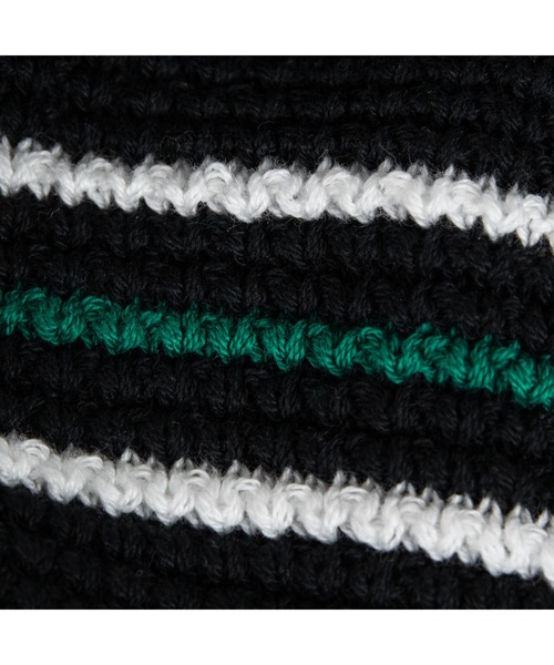 APPLEBUM（アップルバム）の「Knit Tam（ハンチング/ベレー帽・メンズ・ブラック・FREE）」の2枚目の写真