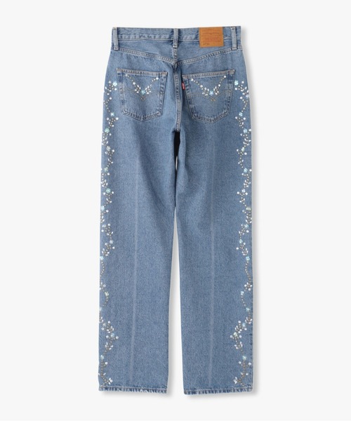 EMBROIDERED DENIM JEANS（Levi