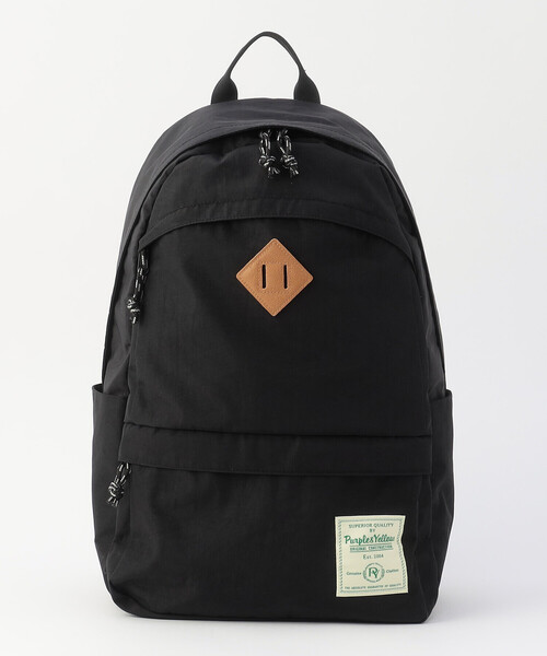 Purple&Yellow（パープルアンドイエロー）の「ナイロンタッサー ポーチ付きバックパック（バックパック/リュック）」 WEAR