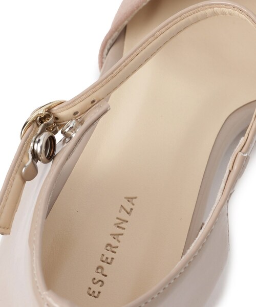 ESPERANZA(エスペランサ)の「セパレートらくちんパンプス 結婚式二次会 パーティー 24SS(パンプス・レディース・ブラック系/ウッド/ベージュ系・S/M/L/LL)」の20枚目の写真