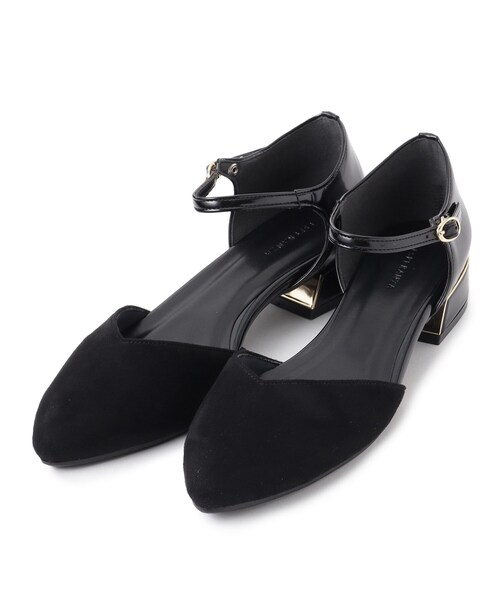 ESPERANZA(エスペランサ)の「セパレートらくちんパンプス 結婚式二次会 パーティー 24SS(パンプス・レディース・ブラック系/ウッド/ベージュ系・S/M/L/LL)」の4枚目の写真