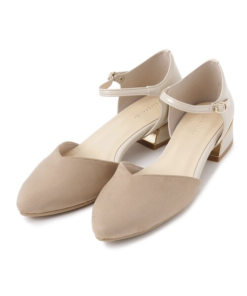 ESPERANZA(エスペランサ)の「セパレートらくちんパンプス 結婚式二次会 パーティー 24SS(パンプス・レディース・ブラック系/ウッド/ベージュ系・S/M/L/LL)」の6枚目の写真
