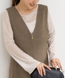 NOLLEY’S | ラメシアートリコットプルオーバーカットソー(Tシャツ/カットソー)