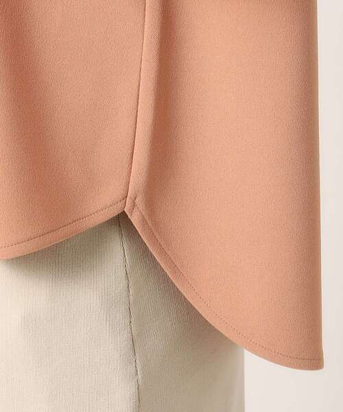 DRESKIP（ドレスキップ）の「◆【2点セット/8分袖】アクセサリー付き お袖口タックトップス（Tシャツ/カットソー・レディース・ブラック/オフホワイト/ライトグレー/オレンジ系・02/03/04）」の14枚目の写真