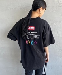 [CHUMS/チャムス] 別注 ヒストリーロゴ バックプリントショートスリーブTシャツ