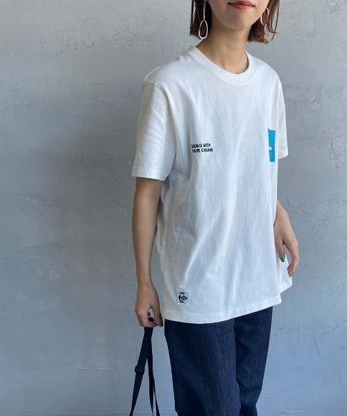 CHUMS チャムス トップス Tシャツ 半袖Tシャツ プランジショートスリーブハリケーントップ ユニセックス オーバーサイズ 速乾 CH02-1227 楽天市場】CHUMS チャムス トップス Tシャツ 半袖Tシャツ