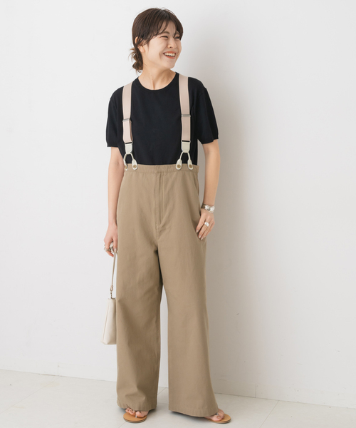 Spick & Span(スピックアンドスパン)の「SEA ISLAND COTTON ショートスリーブプルオーバー(ニット/セーター・レディース・ネイビー/ピンク/ホワイト/ライトグレー/ブラック・FREE)」の17枚目の写真