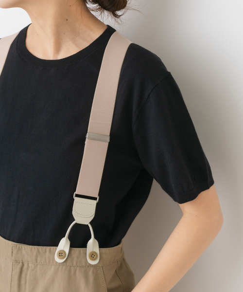 Spick & Span(スピックアンドスパン)の「SEA ISLAND COTTON ショートスリーブプルオーバー(ニット/セーター・レディース・ネイビー/ピンク/ホワイト/ライトグレー/ブラック・FREE)」の18枚目の写真