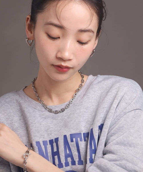 LHME “Moment”マリンチェーンネックレス/サージカルステンレス316L(金属アレルギー対応)(ネックレス)|LHME(エルエイチエムイー) LHME “Moment”マリンチェーンネックレス/サージカルステンレス316L(金属アレルギー対応)(ネックレス)|LHME(エルエイチエムイー)