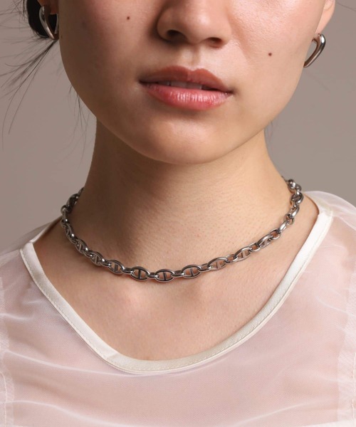 LHME “Moment”マリンチェーンネックレス/サージカルステンレス316L(金属アレルギー対応)(ネックレス)|LHME(エルエイチエムイー) LHME “Moment”マリンチェーンネックレス/サージカルステンレス316L(金属アレルギー対応)(ネックレス)|LHME(エルエイチエムイー)