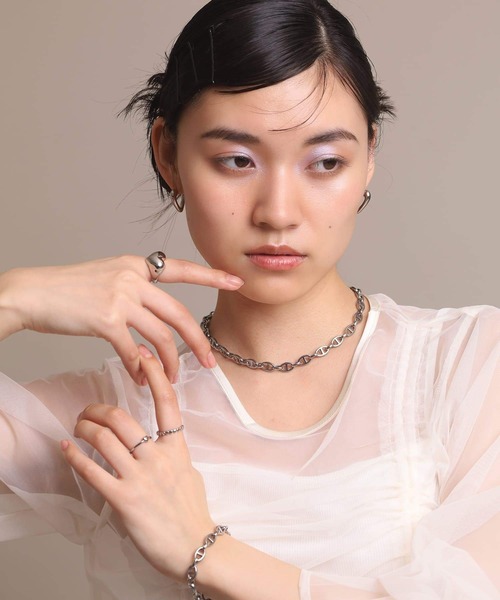 LHME “Moment”マリンチェーンネックレス/サージカルステンレス316L(金属アレルギー対応)(ネックレス)|LHME(エルエイチエムイー) LHME “Moment”マリンチェーンネックレス/サージカルステンレス316L(金属アレルギー対応)(ネックレス)|LHME(エルエイチエムイー)