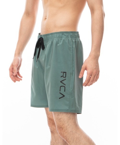 【セール】RVCA メンズ ELASTICK BS ボードショーツ/サーフトランクス 【2024年春夏モデル】/ルーカウエストゴムバギーショーツ (水着)（水着）｜RVCA（ルーカ）