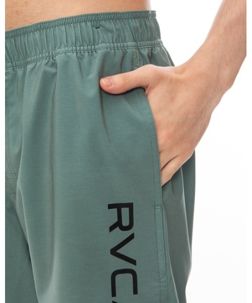 【セール】RVCA メンズ ELASTICK BS ボードショーツ/サーフトランクス 【2024年春夏モデル】/ルーカウエストゴムバギーショーツ (水着)（水着）｜RVCA（ルーカ）