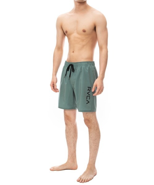 【セール】RVCA メンズ ELASTICK BS ボードショーツ/サーフトランクス 【2024年春夏モデル】/ルーカウエストゴムバギーショーツ (水着)（水着）｜RVCA（ルーカ）