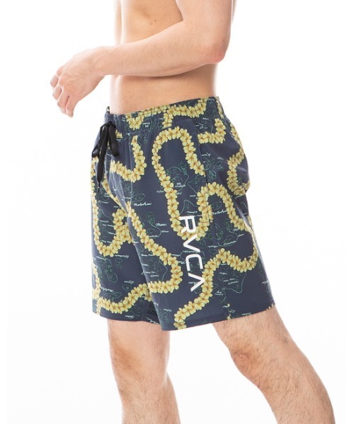 【セール】RVCA メンズ ELASTICK BS ボードショーツ/サーフトランクス 【2024年春夏モデル】/ルーカウエストゴムバギーショーツ (水着)（水着）｜RVCA（ルーカ）