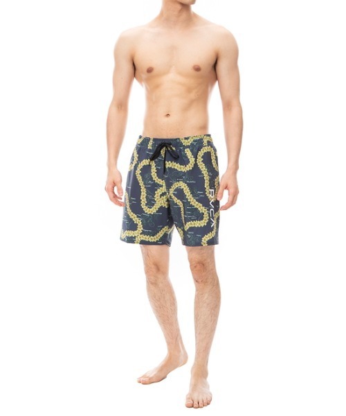 【セール】RVCA メンズ ELASTICK BS ボードショーツ/サーフトランクス 【2024年春夏モデル】/ルーカウエストゴムバギーショーツ (水着)（水着）｜RVCA（ルーカ）